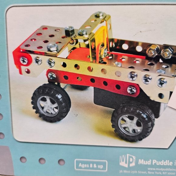 New Monster Truck Construction Set #6269 Stainless Steel 94pcs Pullback Motor - Picture 9 of 13